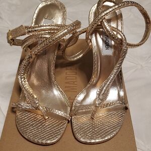 Steve Madden Gold Women's Sandals